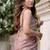 Lavender Sequin And Dori Embroidered Twil Net Saree