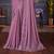 Lavender soft silk blend embroidered saree with unstitched blouse piece