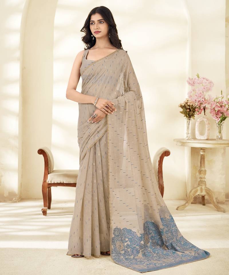 cotton saree  ethnic wear saree set for festive & casual wear