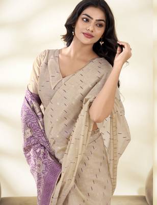 cotton saree ethnic wear saree set for festive & casual wear 3