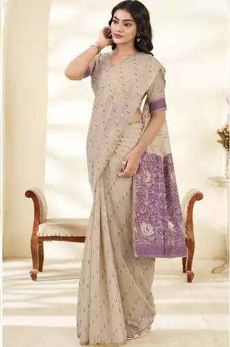 cotton saree ethnic wear saree set for festive & casual wear