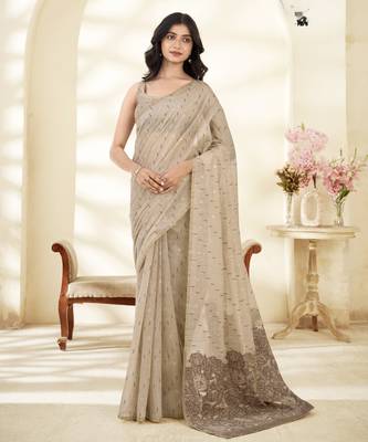 cotton saree ethnic wear saree set for festive & casual wear 1