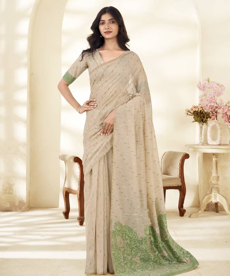 cotton saree ethnic wear saree set for festive & casual wear
