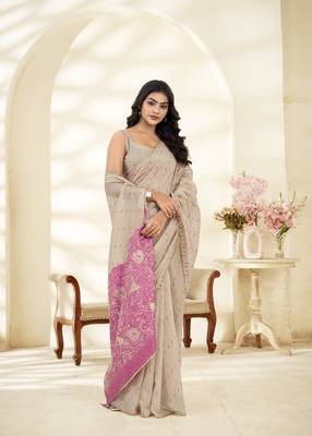 cotton saree ethnic wear saree set for festive & casual wear 3