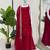 jimi choo embroidered kurta palazzo set with dupattasequins work ethnic party wear suit