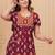 Women's Pure Cotton Rajasthani Printed Designer Embroidered Nighty For Casual Wear & Comfort Wear