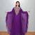 Royal Purple Embroidered Butterfly Kaftan