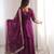 Women        s fendy silk embroidered sharara palazzo suit with dupatta | ready to wear party wear set