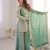 fendy silk embroidered sharara palazzo suit with dupatta