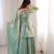 fendy silk embroidered sharara palazzo suit with dupatta