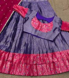 New Traditional South Indian Festive Silk Lehenga Choli