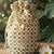 White cream gold embroidered potli bag 