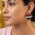 Multi color handcraft earrings