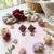 Maroon color handcraft earrings