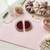 Maroon color handcraft earrings