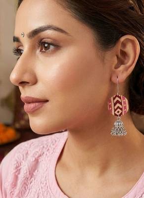 Multi color handcraft earrings 1