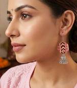 Multi color handcraft earrings
