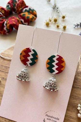 Multi color handcraft earrings