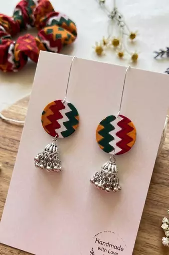 Multi color handcraft earrings
