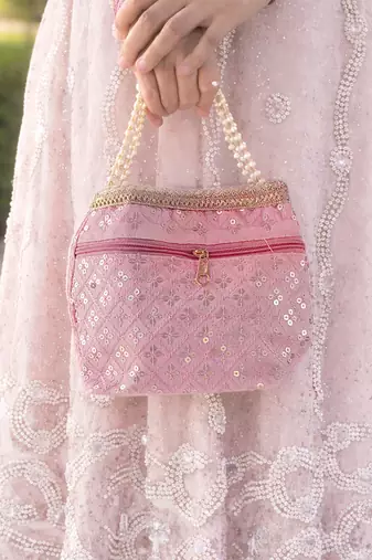 Pink potali bags for women handbags
