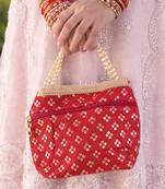 Red potali bags for women handbags