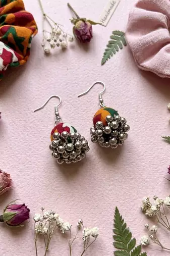 Multi color handcraft earrings