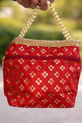 Red potali bags for women handbags 5