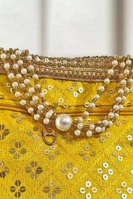 Yellow potali bags for women handbags 4