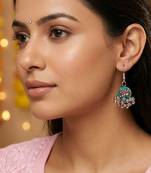 Multi color handcraft earrings
