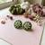 Mehandi green color handcraft earrings