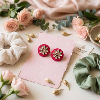 Rani color handcraft earrings 1
