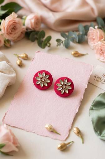 Rani color handcraft earrings