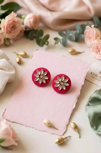 Rani color handcraft earrings