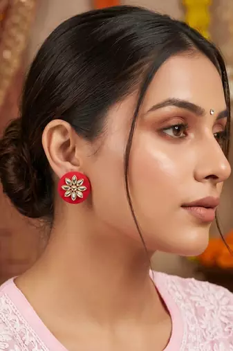 Rani color handcraft earrings