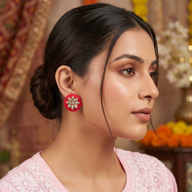 Rani color handcraft earrings