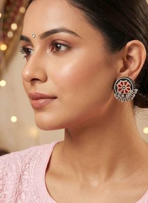 Multi color handcraft earrings 1