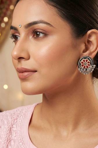 Multi color handcraft earrings