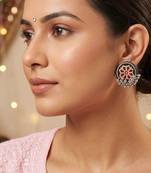 Multi color handcraft earrings