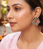 Multi color handcraft earrings