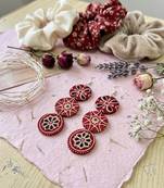 Multi color handcraft earrings