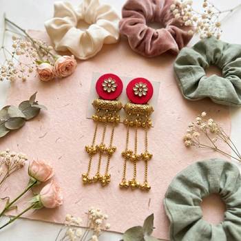 Rani color handcraft earrings 1