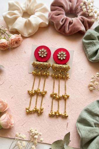 Rani color handcraft earrings