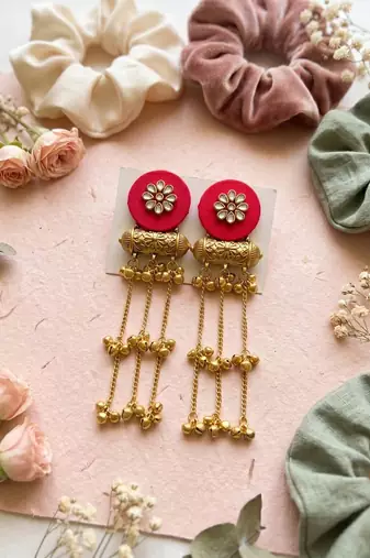 Rani color handcraft earrings