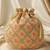 Red embroidered potli bags – handcrafted wedding potli with beads