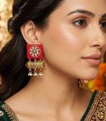 Rani color handcraft earrings