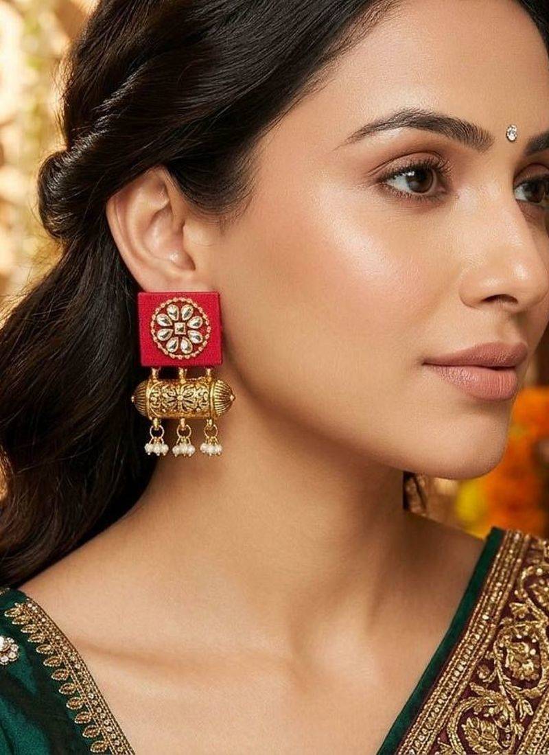 Rani color handcraft earrings