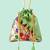 Green embroidered potli bags – handcrafted wedding potli with beads 