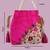 Marron embroidered potli bags – handcrafted wedding potli with beads 