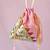 Pink embroidered potli bags – handcrafted wedding potli with beads