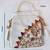 White embroidered potli bags – handcrafted wedding potli with beads 